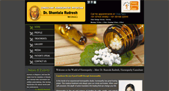 Desktop Screenshot of drshantala.com